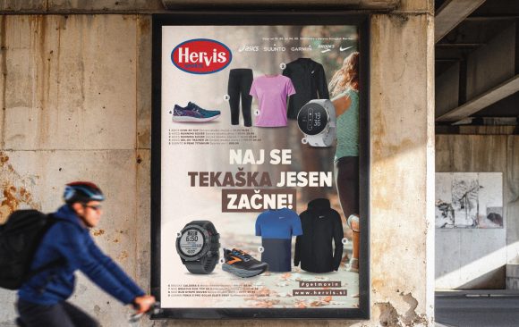 Tekaški oglas Hervis d.o.o.